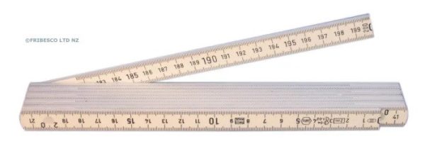 Fribesco Ruler Classic White 2M